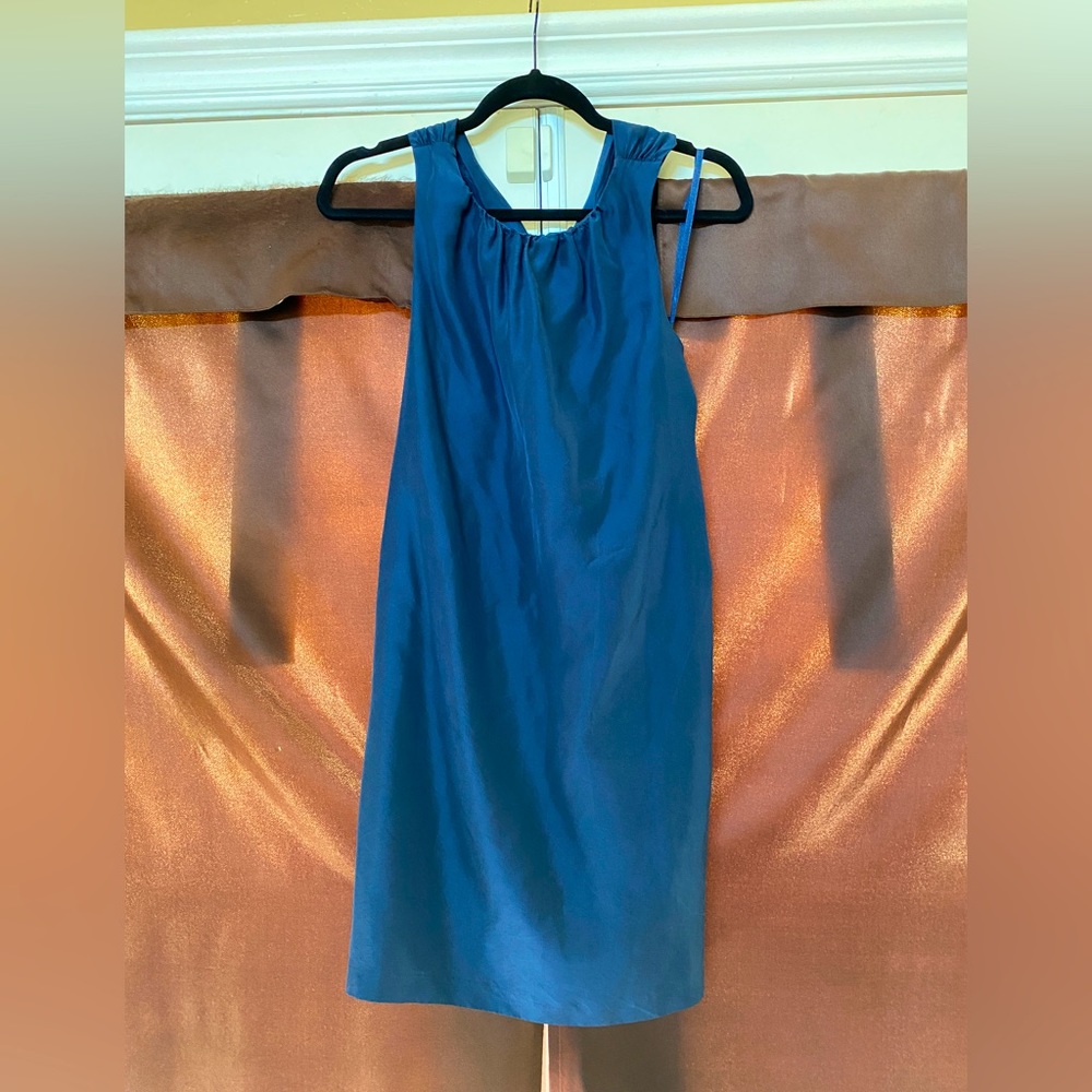 100% silk sheath dress